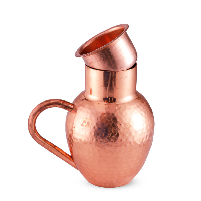 Water Jug / Pitcher / Water Storage (with glass/pela lid) - KB200