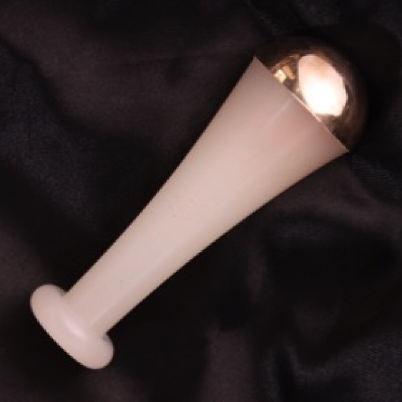 Kansa Massage Wand / Bronze Capped face massager - KB509