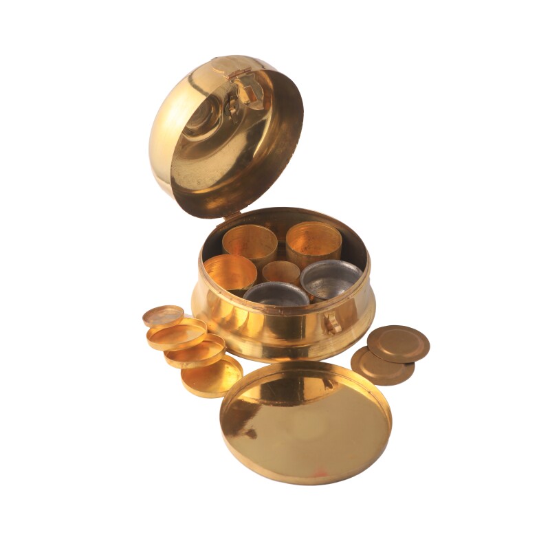 Pandan / Pan Masala Box / Betel Nut Box (Plain)-KB027