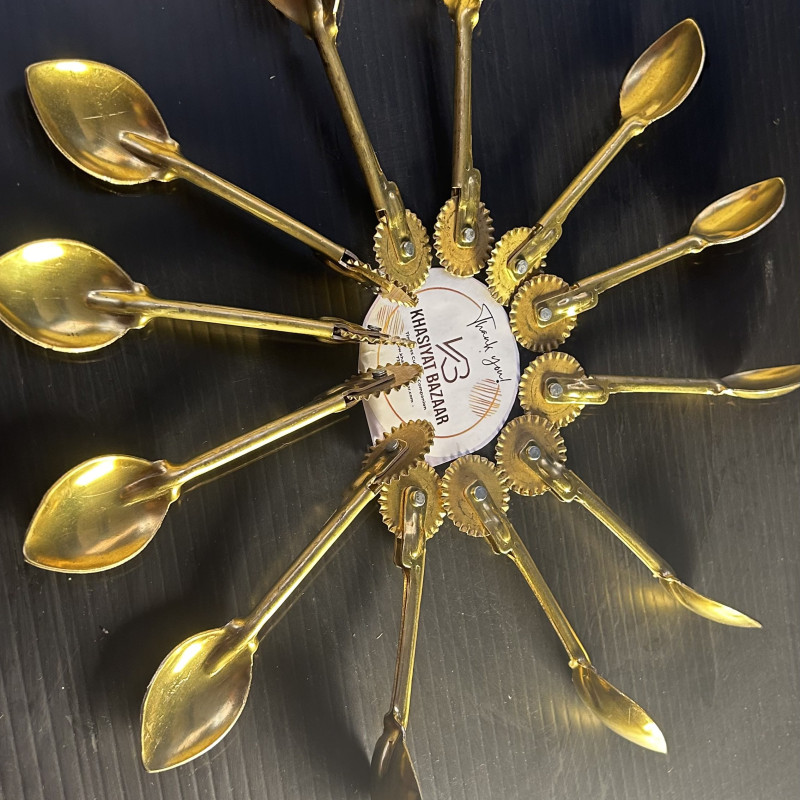 Traditional Karanjee / Ghugra / Gujiya Spoon Cutter -Product Code - KB039