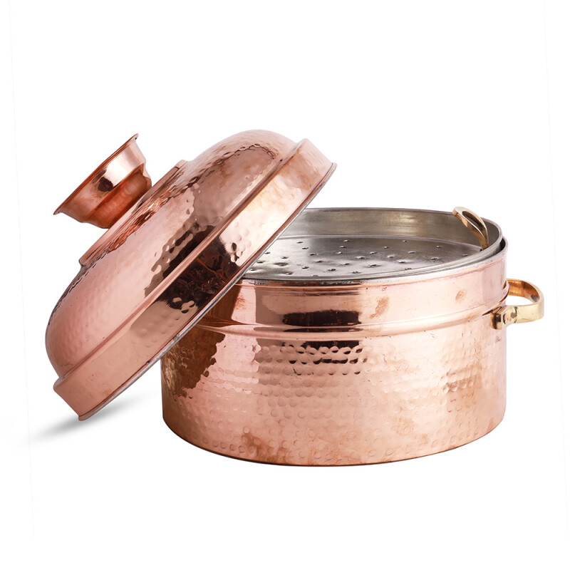 Pure Copper All Inside Kalhai Modak Patra / Steamer - KB225