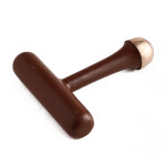 Kansa Massage Wand / Bronze Capped Face Massager (T Shaped) - KB510