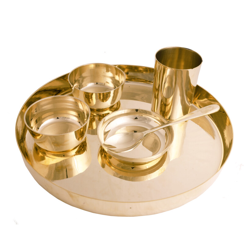 Kasya Heavy Thali / Dinner Set (Maharani) -KB515